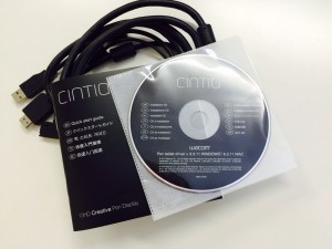 Cintiq 13HD touchの付属品